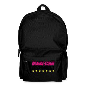 GRANDE SOEUR exceptionnelle - Sac à dos - noir - Devant