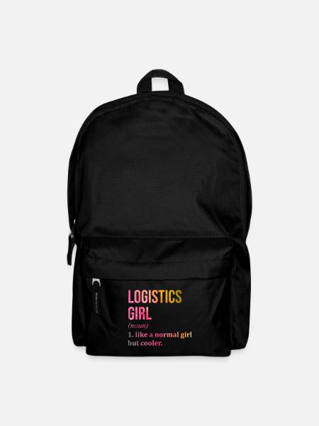 Logistik Logistik Logistik Logistik - Rucksack - Schwarz