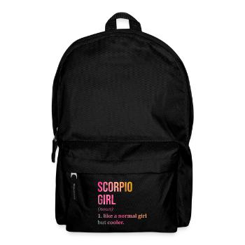 Skorpion - Rucksack - Schwarz - Vorne