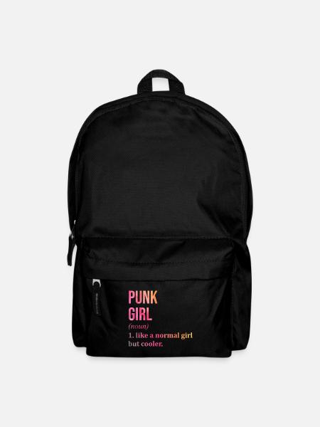 Punk Punk Punk - Rucksack - Schwarz