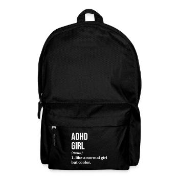 TDAH - Sac à dos - noir - Devant