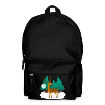 Disco Hirsch - Backpack - black - Front