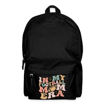 In meiner Fußball-Mom-Ära Lustiger Fan Football Mom - Rucksack - Schwarz - Vorne