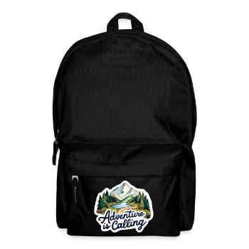Adventure Is Calling Illustration Design - Backpack - black - Front