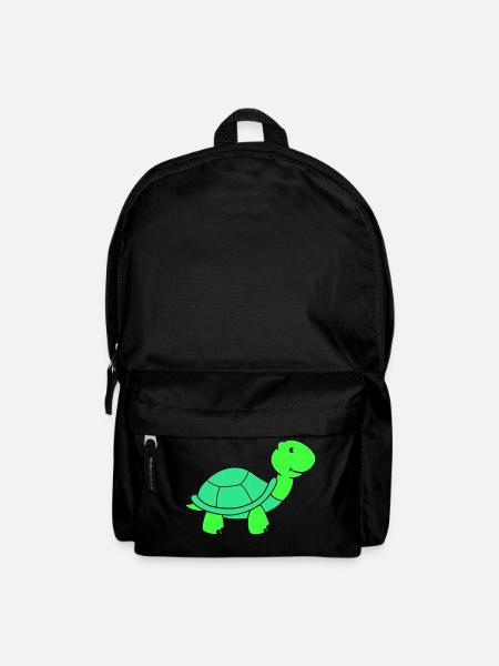 schildkröte - Rucksack - Schwarz