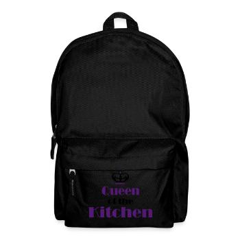 Tablier de cuisine femme - Sac à dos - noir - Devant
