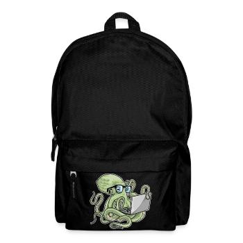 Octopus Laptop - Backpack - black - Front