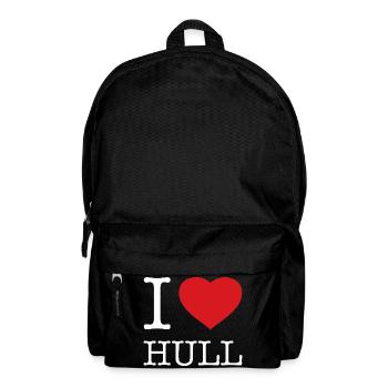 I LOVE HULL - Rucksack - Schwarz - Vorne