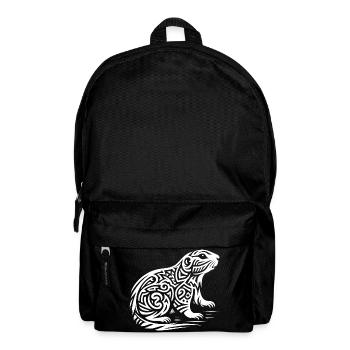Chien de prairie tribal - Sac à dos - noir - Devant