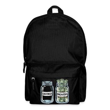 Sneakerhead Money Jars Collector Culture Love - Backpack - black - Front