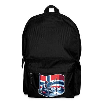 Norway Fishing Boat - Backpack - black - Front