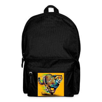 cheetah - Backpack - black - Front
