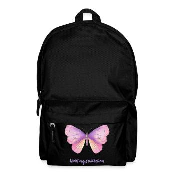 Butterfly – Design de papillon magique - Sac à dos - noir - Devant