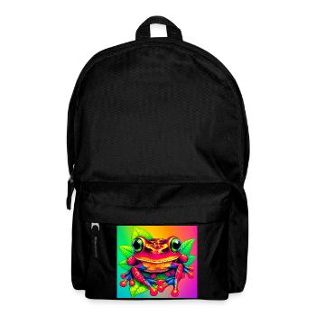 frog - Backpack - black - Front