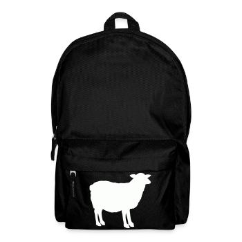 Sheep Silhouette - Backpack - black - Front