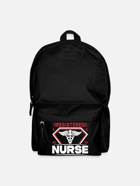Lustige Krankenschwester Geschenke Krankenpflege Outfits - Rucksack - Schwarz