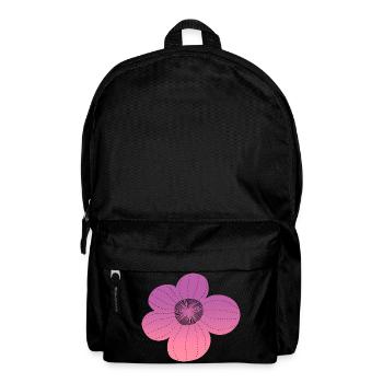 Boho flower - Backpack - black - Front
