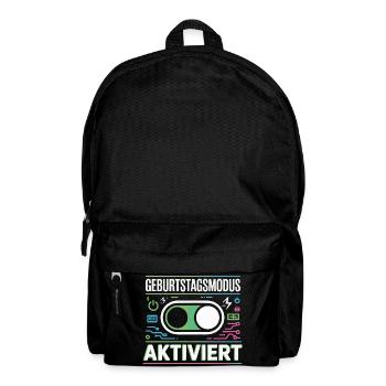 Birthday Mode Enabled - Backpack - black - Front