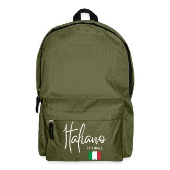 Geboren in Italien, ursprünglich aus Italien - Rucksack - Olivgrün - Vorne