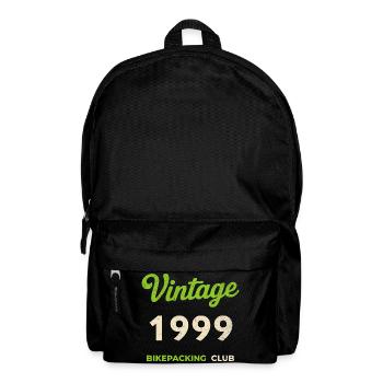Millésime 1999 – Année de naissance rétro du Bikepacking Club - Sac à dos - noir - Devant