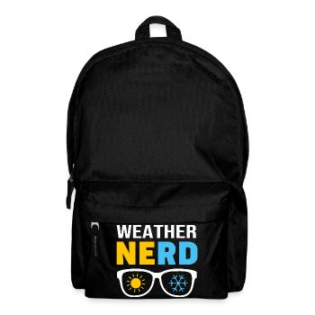 Storm Meteorology Meteorologist Tornado - Backpack - black - Front