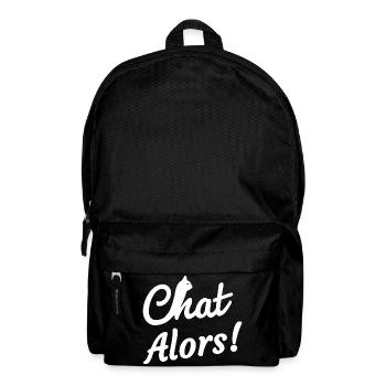 Chat Alors! - Sac à dos - noir - Devant