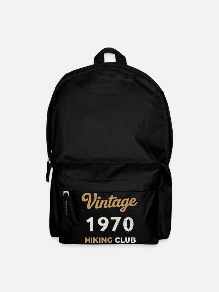 Millésime 1970 – Année de naissance rétro du Yachting Club - Sac à dos - noir