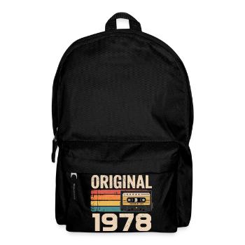 Originales 1978er Retro-Jubiläum 1978 - Rucksack - Schwarz - Vorne