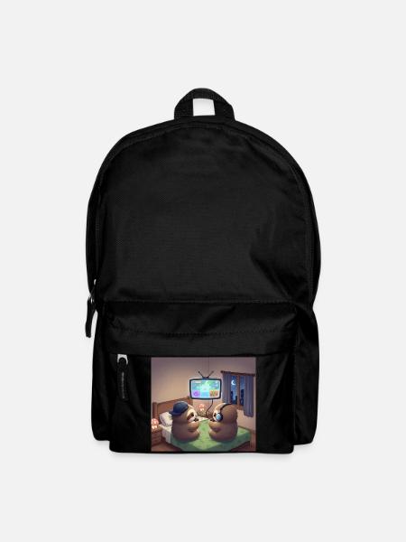 Sloth Night Gamer - Backpack - black
