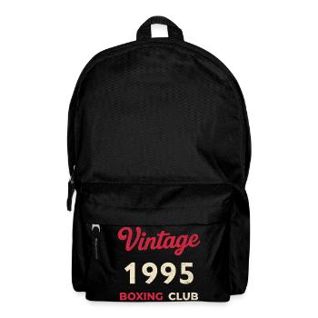 Vintage 1995 – Année de naissance rétro du Boxing Club - Sac à dos - noir - Devant