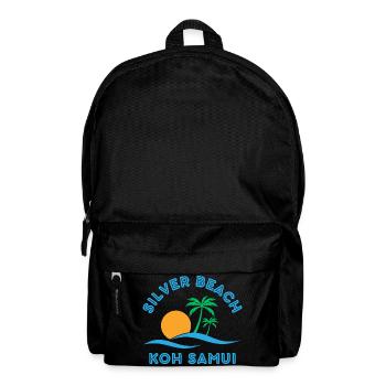 Koh Samui Sunset Palm Waves - Backpack - black - Front