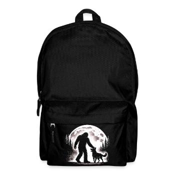 Bigfoot Deutscher Schäferhund - Rucksack - Schwarz - Vorne