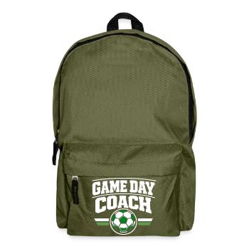 Fußballtraining Jugend-sport-trainer - Rucksack - Olivgrün - Vorne