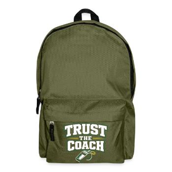 Fußballtraining Jugend-sport-trainer - Rucksack - Olivgrün - Vorne