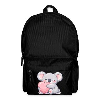 Little koala cuddles heart - Backpack - black - Front