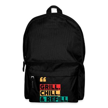 Grill, Refroidissement & Remplissage - Sac à dos - noir - Devant