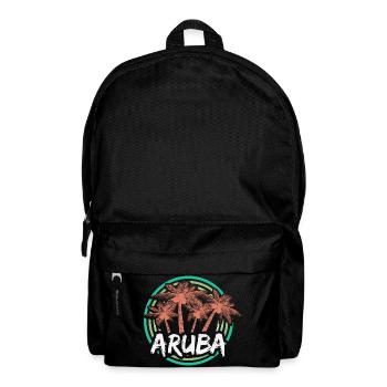 Geschenk für Aruba - Rucksack - Schwarz - Vorne