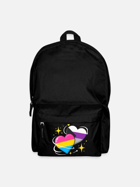 Panromantic Demisexual - Backpack - black