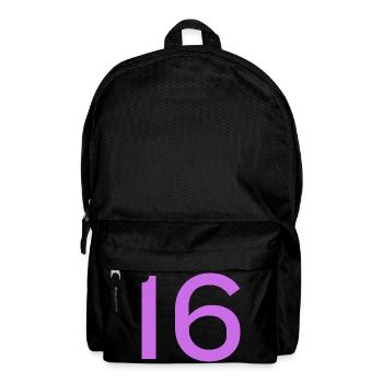 16 - Sac à dos - noir - Devant