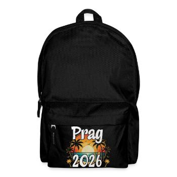 Prag 2026 - Rucksack - Schwarz - Vorne