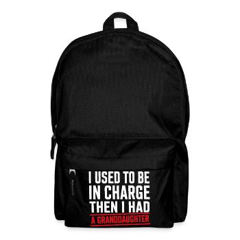 Früher Chef Jetzt Großmutter - Backpack - black - Front