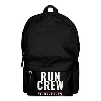 Run Crew Running Running Marathon Running Group Team - Backpack - black - Front