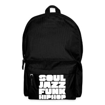 Soul Jazz Funk HipHop Typeface - Backpack - black - Front