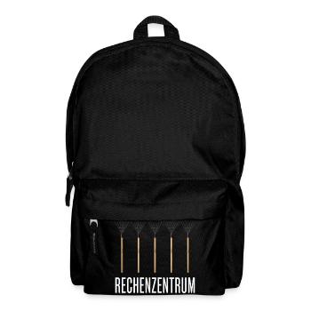 Rechenzentrum Gartenoutfit Gartenarbeit - Rucksack - Schwarz - Vorne
