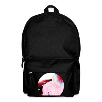 Regenbogen - Rucksack - Schwarz - Vorne