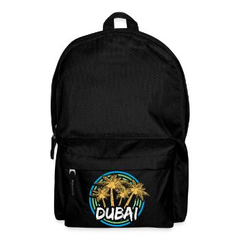 Ferien Dubai - Rucksack - Schwarz - Vorne