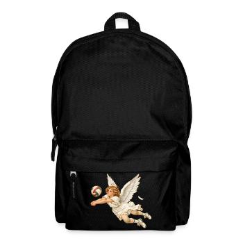 Volleyball Engel Weihnachten Geschenk Vintage - Rucksack - Schwarz - Vorne