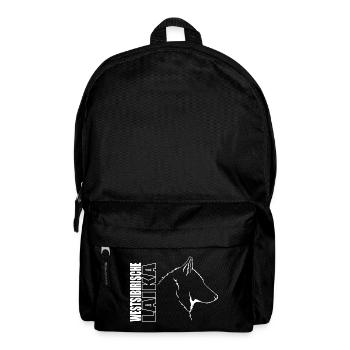 WESTSIBIRISCHE LAIKA Profil Hunde Hund Wilsigns - Rucksack - Schwarz - Vorne