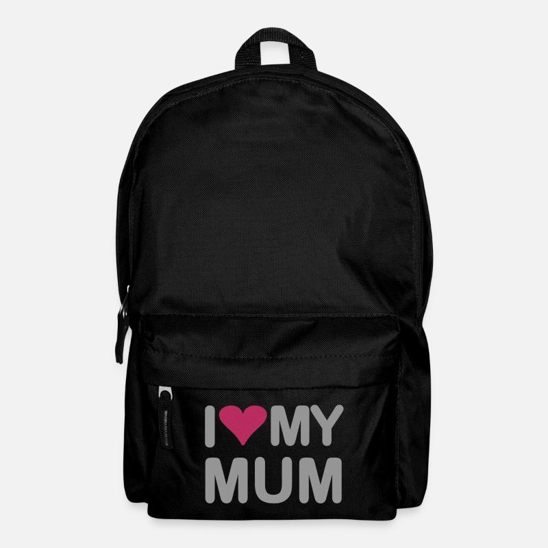 I love my Mum - Backpack - black