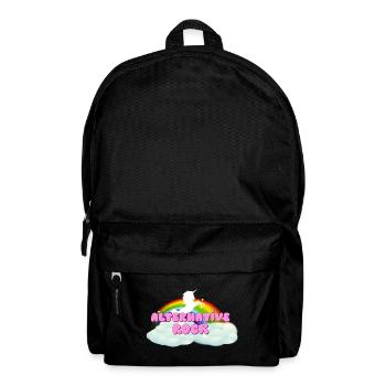 Alternative Rock Rainbow Unicorn - Backpack - black - Front